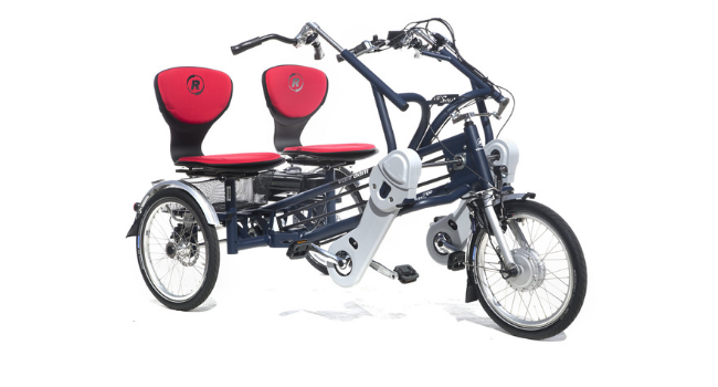 Duo-fiets maatjes Leiden